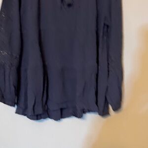 Lucky Brand Dark Blue Blouse
